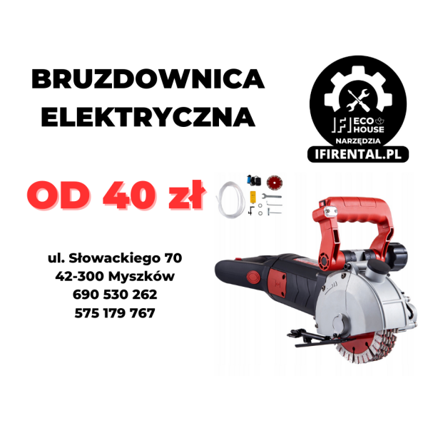 Bruzdownica elektryczna 4800 W 125 mm